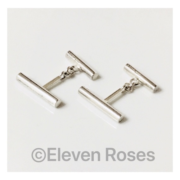 Gucci Sterling Chain Cufflinks - Picture 1 of 6